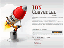 Tablet Screenshot of converter-idn.com